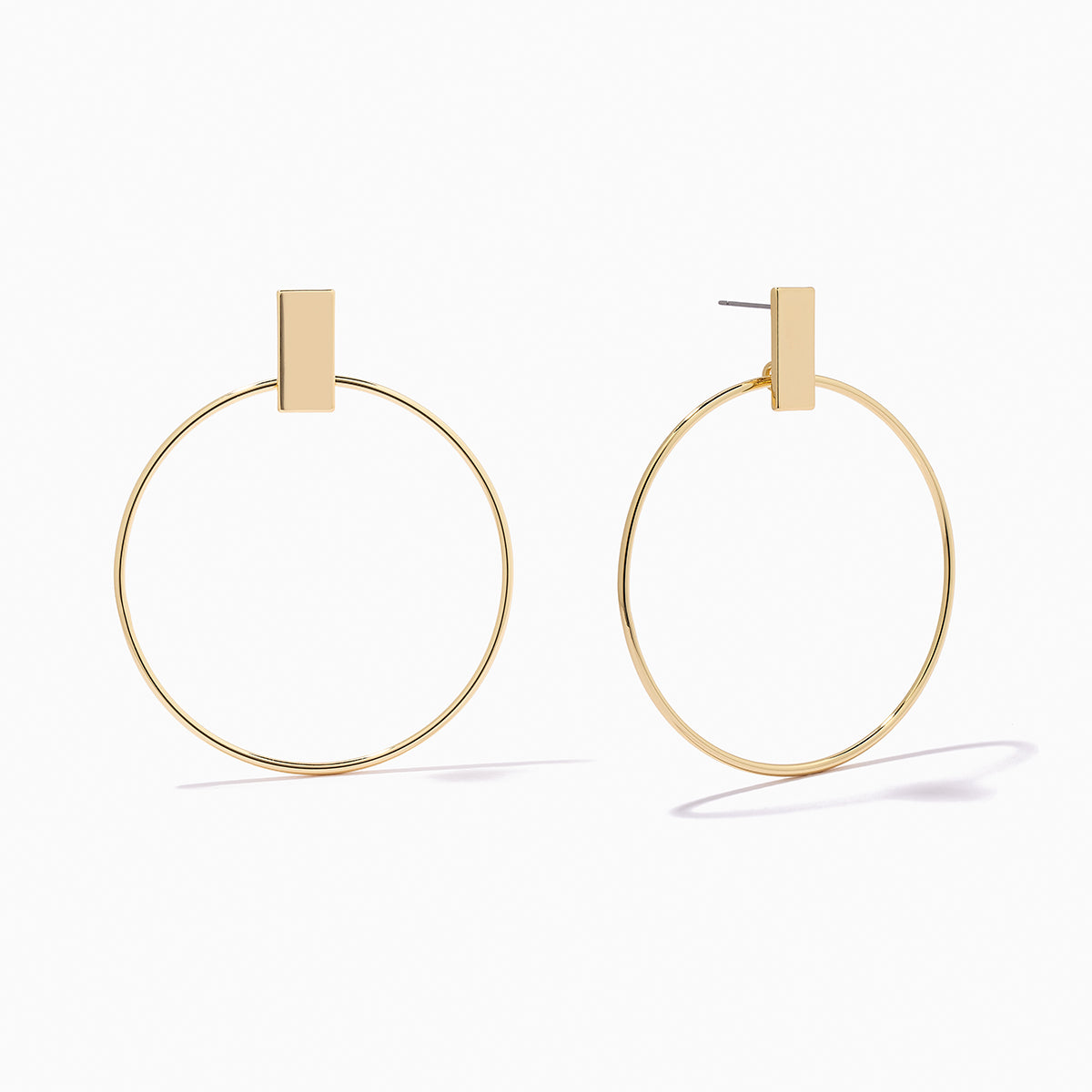 Washington Square Earrings | Gold | Product Image | Uncommon James