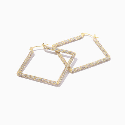 Girl Boss Earrings 2.0 | Gold | Product Detail Image 2 | Uncommon James