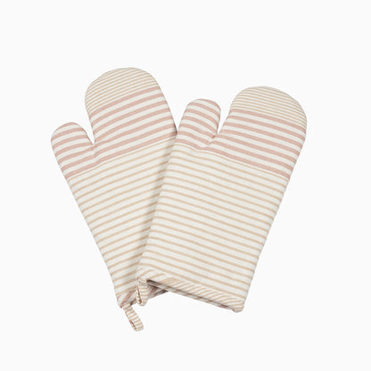 Striped Oven Mitts (Set of 2) | Product Image | Uncommon James Home