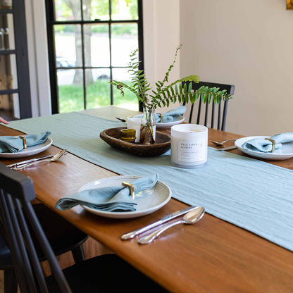 Table Runner | Sage | Lifestyle Image 2 | Uncommon James Home