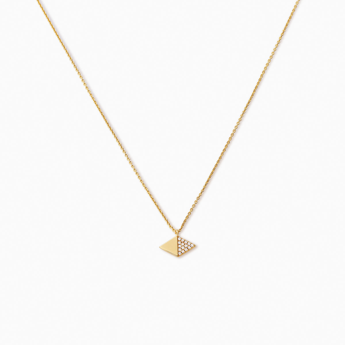 Split Personality Vermeil Necklace | Gold Vermeil | Product Detail Image | Uncommon James