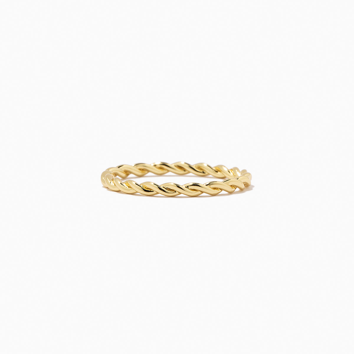 Twisted Vermeil Ring | Gold Vermeil | Product Detail Image | Uncommon James