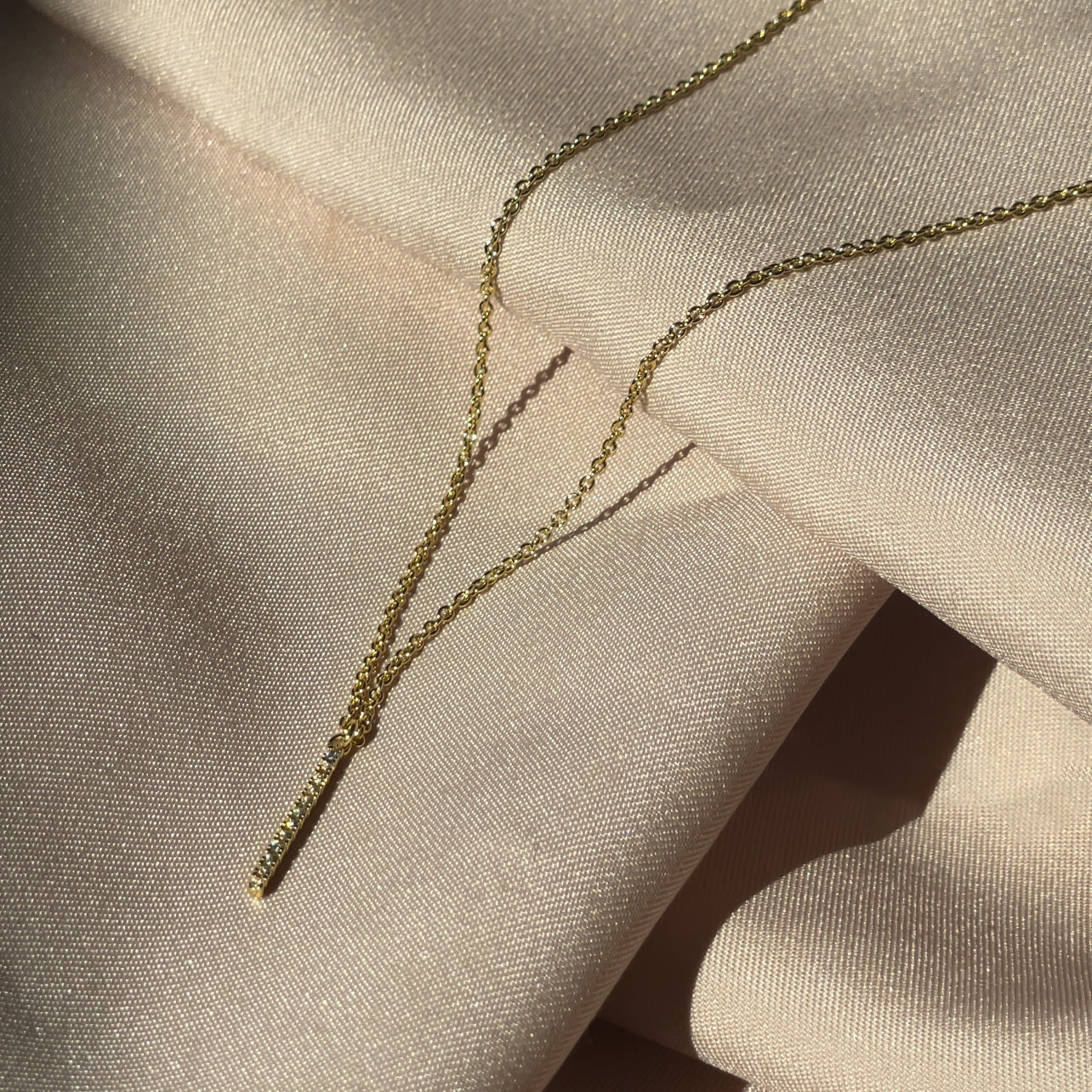 Pillar Vermeil Necklace | Gold Vermeil | Product Image | Uncommon James