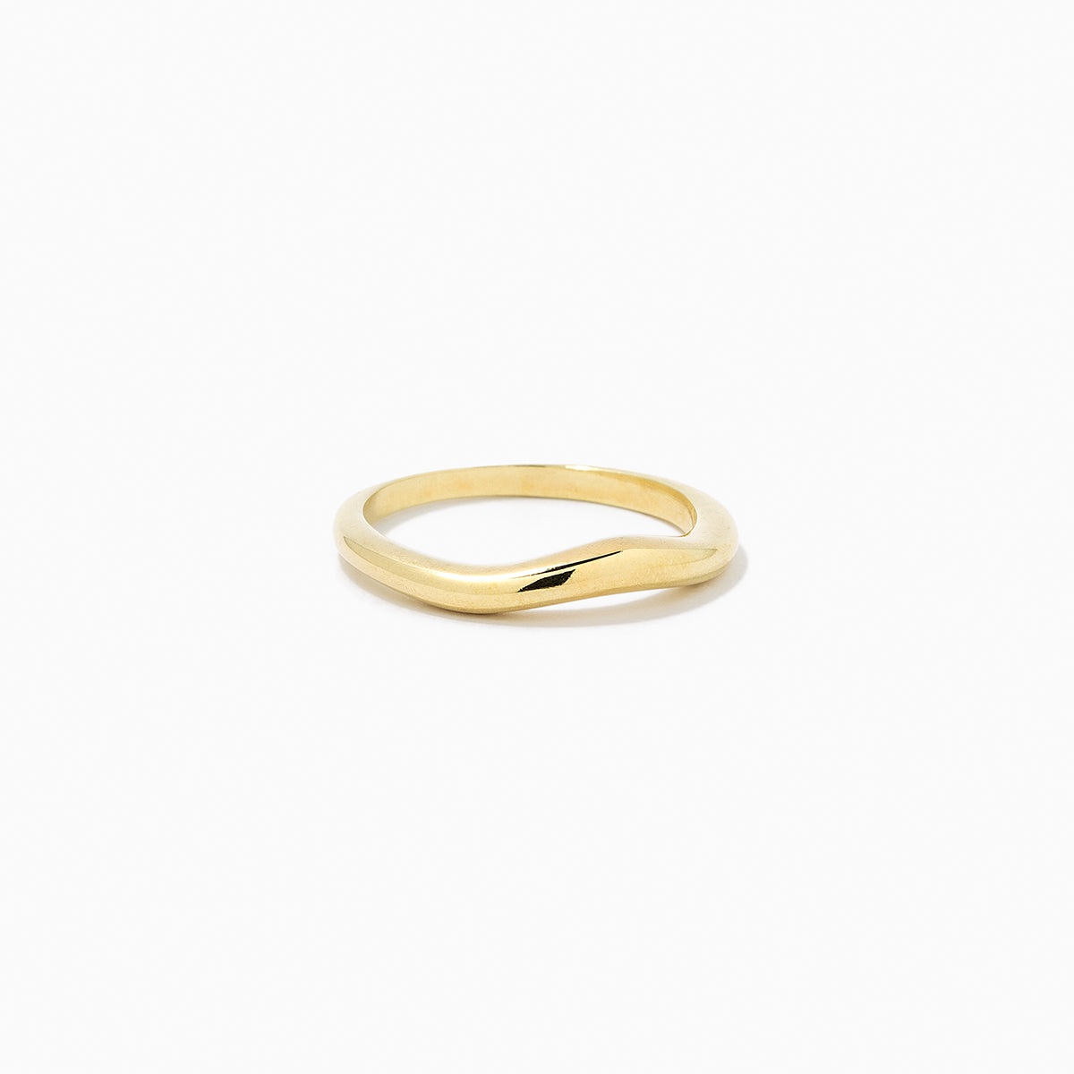 Curve Vermeil Ring | Gold Vermeil | Product Detail Image | Uncommon James