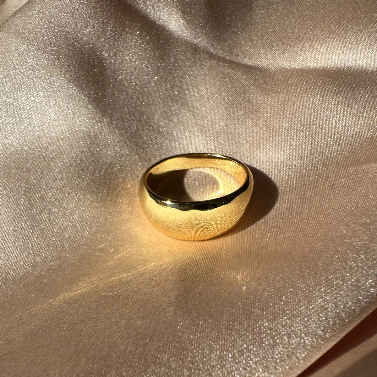 Dome Vermeil Ring | Gold Vermeil | Product Image | Uncommon James