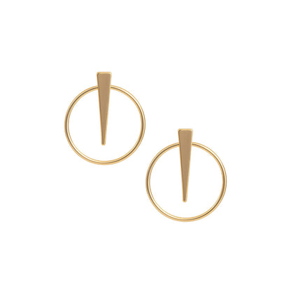 Shot in the Dark Earrings | Gold | Product Image | Uncommon James